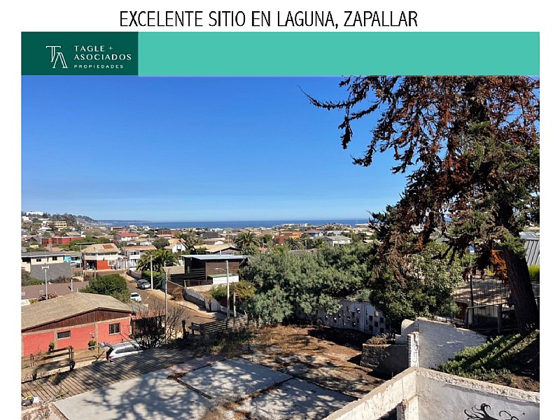 EXCELENTE SITIO EN LAGUNA, ZAPALLAR