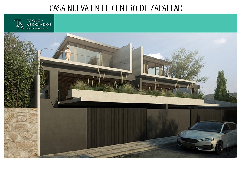 CASA NUEVA EN EL CENTRO DE ZAPALLAR...                              